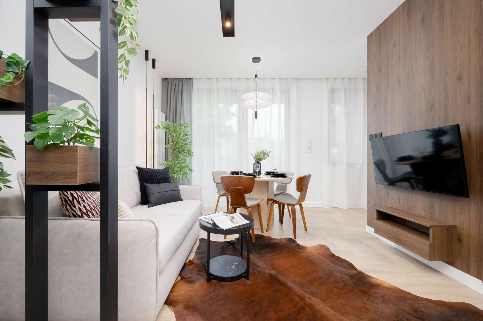 Apartment Sarmacka Wilanow With Parking, Sauna & Gym By Noclegi Renters Warszawa Zewnętrze zdjęcie
